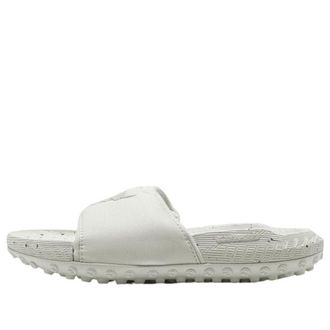 Under Armour Project Rock 3 Slide White Halo Grey 3026034-100