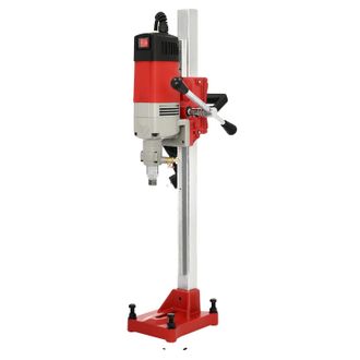 OEM Taladradora De N&uacute;cleos De Hormig&oacute;n, Motor De 2300 W, Ajuste De Profundidad, Color Rojo