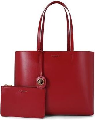 Kurt Geiger Chelsea Leather Shopper Bag in Red at Nordstrom Rack