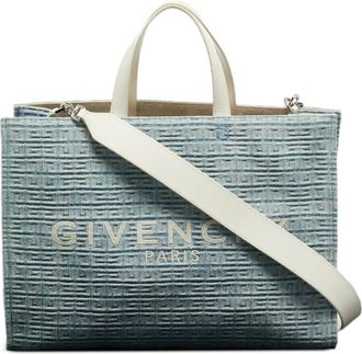 Givenchy Borsa tote 4G media - Blu