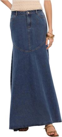 Heartloom Adelyn Skirt In Denim