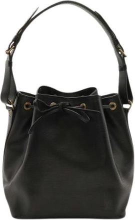 Louis Vuitton Pre-owned Epi Petit Noe Shoulder Bag M59012 - Dames - Vintage Tas - Zwart - ONE Size - Leer - Vintage