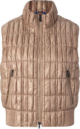 Bogner Sally quilted waistcoat for women - Camel - 34