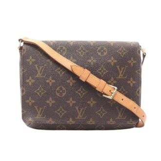 Louis Vuitton Pre-owned Cross Body Bags, female, Brown, Size: ONE SIZE Pre-owned Musette Tango Monogram Shoulder Bag
