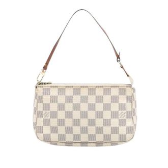 Louis Vuitton Pre-owned Shoulder Bags, female, White, Size: ONE SIZE Pre-owned Shoulder Bag