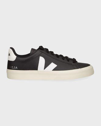 Veja Campo Easy Two-Tone Leather Sneakers