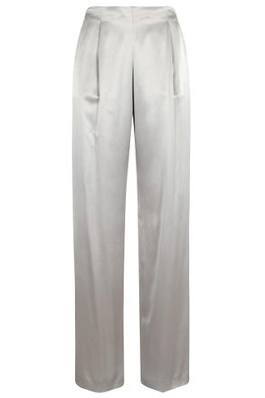 Alberta Ferretti Pantalone Raso Lucido