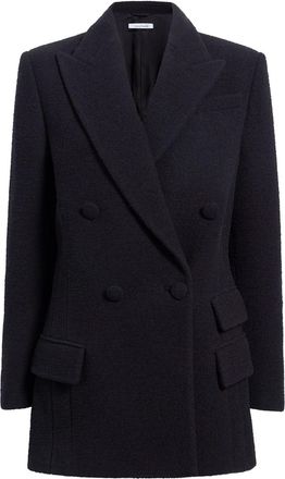 Another Tomorrow double-breasted boucl&eacute; blazer - women - Wool - 36 - Black
