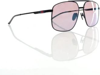 Gucci Pre-owned Metal sunglasses - Dames - Vintage Accessoires - Zwart - ONE Size - Vintage