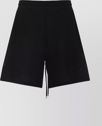 Amiri crochet mesh style shorts