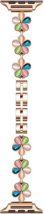 Posh Tech June Flower Bracelet Apple Watch Watchband in Rose Gold Multi at Nordstrom, Size 38 Mm