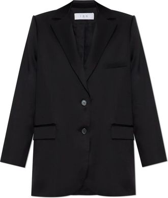 Iro Blazer Douny - Dames - Blazers - Zwart - S - Katoen - Jassen