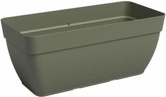 Artevasi Artevasi - Jardinera - Pl&aacute;stico - Verde Seco - Rectangular - L57,9 X P37 X H33,5cm