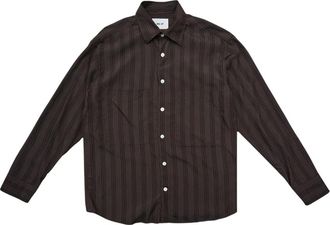 Nn.07 Hombre, Camisas, Marrón, Talla: S