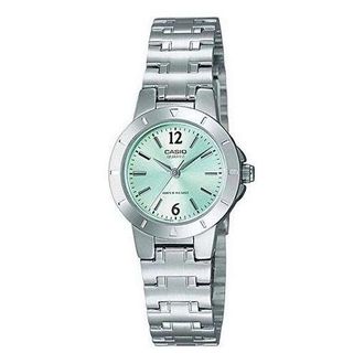 Casio Quartz Waterproof Peppermint Green Analog LTP-1177A-3ADF