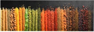 vidaXL Alfombra de cocina lavable Spice 60x300 cm Vidaxl