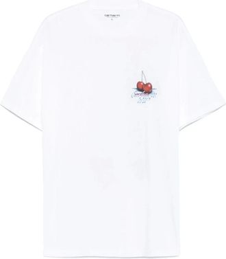 Carhartt Work in Progress Hombre, Camisetas, Blanco, Talla: M