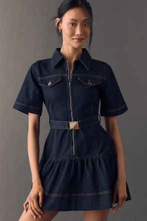 Aligne Amanda Organic Cotton Denim Mini Dress