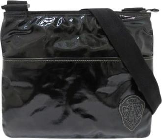 Gucci Pre-owned Cross Body Bags, male, Black, Size: ONE SIZE Pre-owned PVC Shoulder Bag
