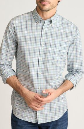 Bonobos Everyday Plaid Cotton Stretch Flannel Button-Down Shirt in Almeria Plaid at Nordstrom, Size Xx-Large