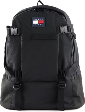 Tommy Hilfiger leisure backpack laptop backpack with laptop compartment TJM Adventure Backpack Black