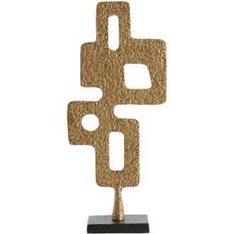 Light & Living Adorno Light & Living Vex De Metal Bronce Antiguo Mate Negro