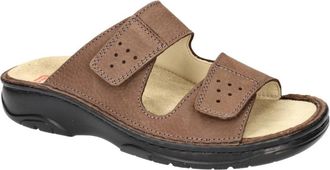 Berkemann Luis - Heren - Sandalen - Bruin - 42 EU - Leer - Schoenen