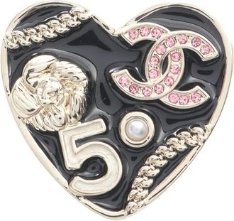 Chanel 1986-1988 Coco Mark Camellia brooch - Gold