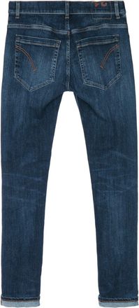 Dondup Mens Pantalone 5 Tasche Darkblue Jean