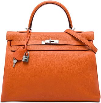 Herm&egrave;s Pre-owned Hermes Togo Kelly II Retourne 35 Ladies 8ZGAX8FS90I3VJXA