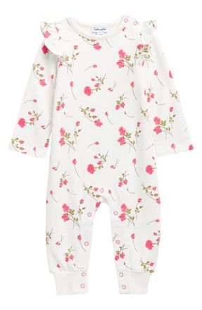 Splendid Camellia Rose Floral Jumpsuit in Camllia Rose Toss at Nordstrom, Size 6-9M