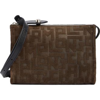 Longchamp La Voyageuse Leather Crossbody Bag in Khaki at Nordstrom Rack