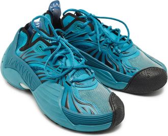 Lanvin Sneakers Flash X in pelle - Blu