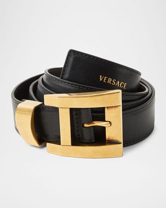 Versace Leather Belt