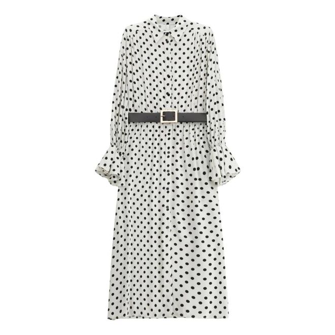 Kleedjes, Dames, Veelkleurig, M, Aftakje Dress