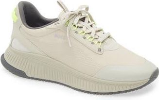 BOSS Evo Runn Sneaker in Light Beige at Nordstrom Rack, Size 10