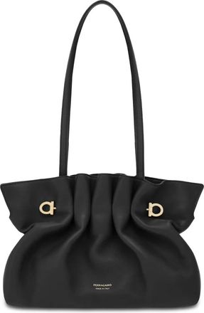 Ferragamo Dames, Tassen, Zwart, Maat: ONE Size Leer