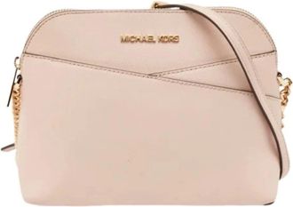 Michael Kors Pre-owned Cross Body Bags, female, Pink, Size: ONE SIZE Pre-owned Jet Set Travel Dome Bag
