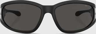 Diesel Rectangular sunglasses in acetate - Sunglasses - Unisex - Black