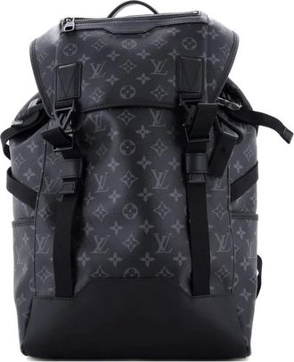 Louis Vuitton Getaway Monogram Eclipse Canvas backpack - Nero