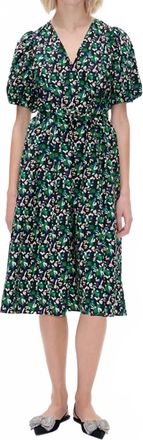 Baum Und Pferdgarten Azalia Dress In Black Dandy Flower