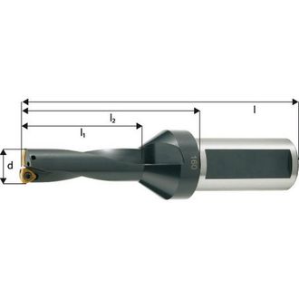 Maier Sports Broca Llena Para Trozos Para Regar Central, &Oslash; D : 26,5 Mm, Dimensiones L1 80,5 Mm, Dimensiones L2 111,5 Mm, Dimensiones L : 165,5 Mm, &Oslash; Mango H 6 : 25