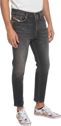 Diesel Black Mid Rise Jeans