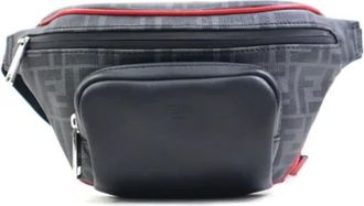 Fendi Pre-owned Belts, male, Black, Size: ONE SIZE Pre-owned Leather fendi-bags
