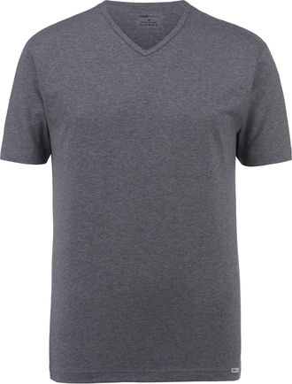 Isa Kurzarmshirt ISA BODYWEAR Shirt kurzarm, Herren, Gr. XXL, granit, Obermaterial: 95% Baumwolle CO. 5% Elasthan EL., Shirts Kurzarmshirt