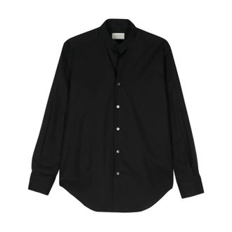 Tintoria Mattei Shirt - Heren - Casual Overhemden - Zwart - 2XL - Overhemden