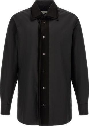 Maison Margiela Black Regular Solid Shirt