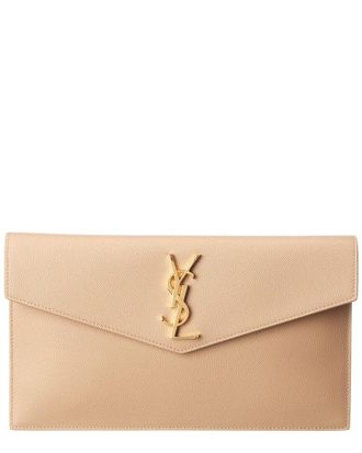 Saint Laurent Uptown Leather Pouch