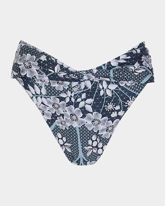 Agua Bendita Lily Glazia Embellished Bikini Bottom
