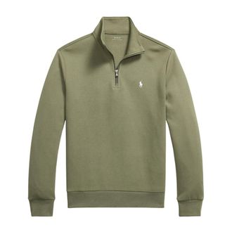 Ralph Lauren Zip-through Sweater - Heren - Sweatshirts & Hoodies - Groen - Maat: S